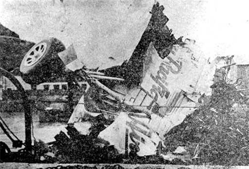 The remains of Miss Macao at the Macao Naval Base (Credit: Papa Moss)