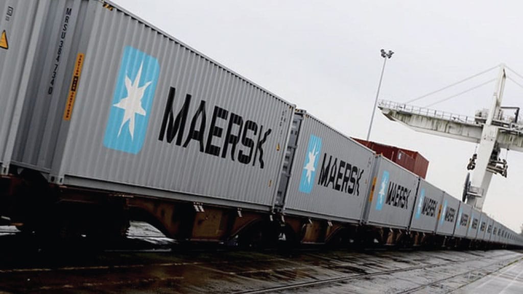 A.P. Moller - Maersk to Pioneer Block Train from Japan to UK via Trans-Siberian Railway