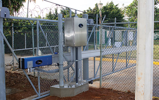 Airport fencing and gates are a key part of the overall security plan and counter-terrorism initiative at airports around the world. Vmag image.