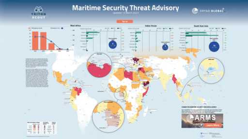 Maritime Security Incidents Lowest in 40 Years