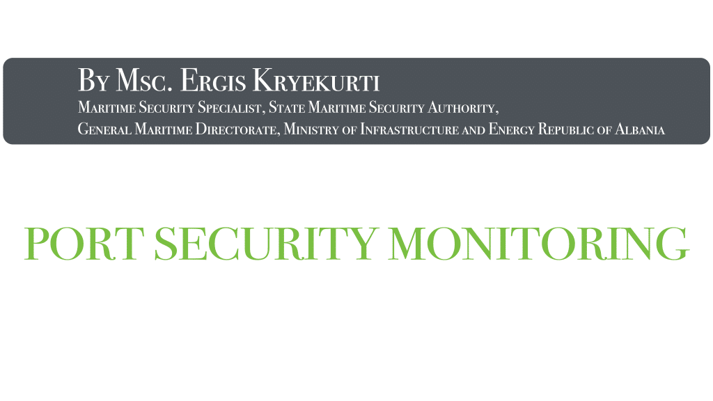 Port Security Monitoring